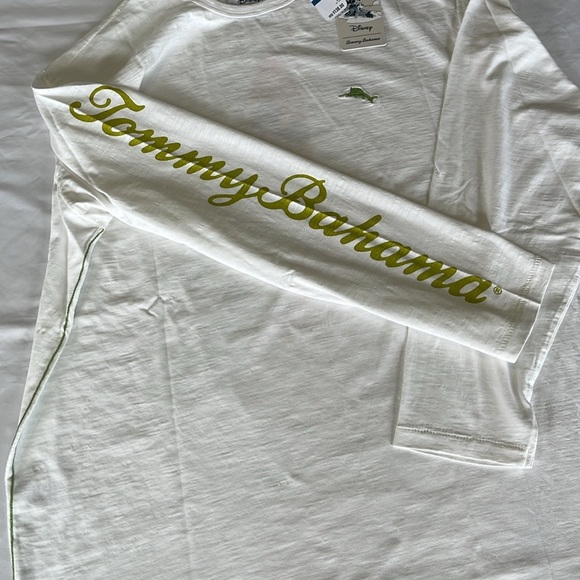 Tommy Bahama Big & Tall Happiest Surf On Earth Disney Long Sleeve T-Shirt NWT - Picture 8 of 16